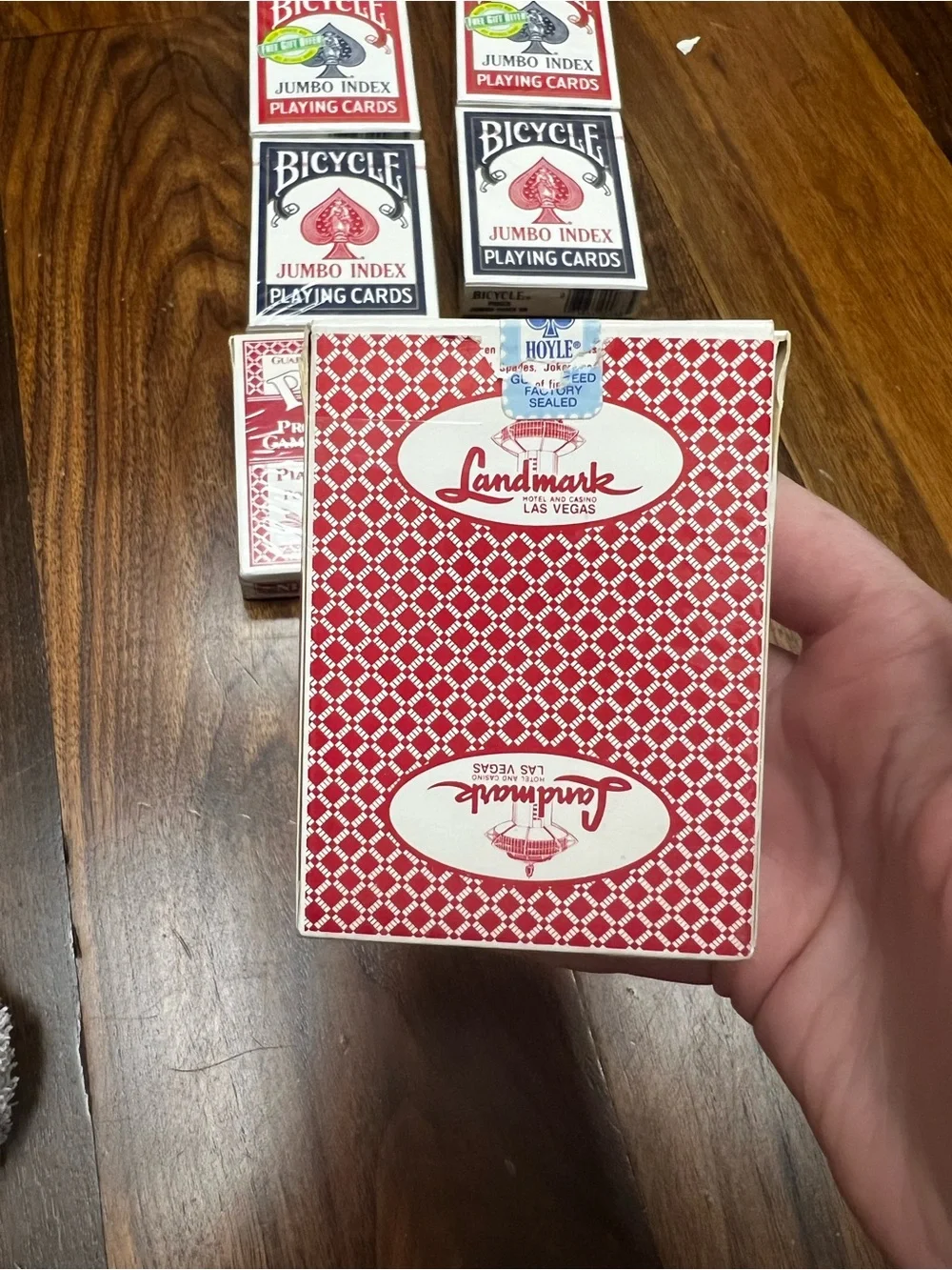 Lot of 5 NWT Bicycle and 2 PGC Playing Cards - Picture 7 of 11